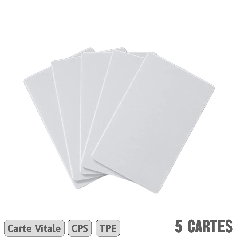 Cartes de nettoyage lecteur carte Vitale et CPS